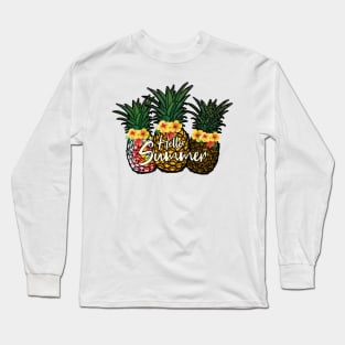 Hello Summer Long Sleeve T-Shirt